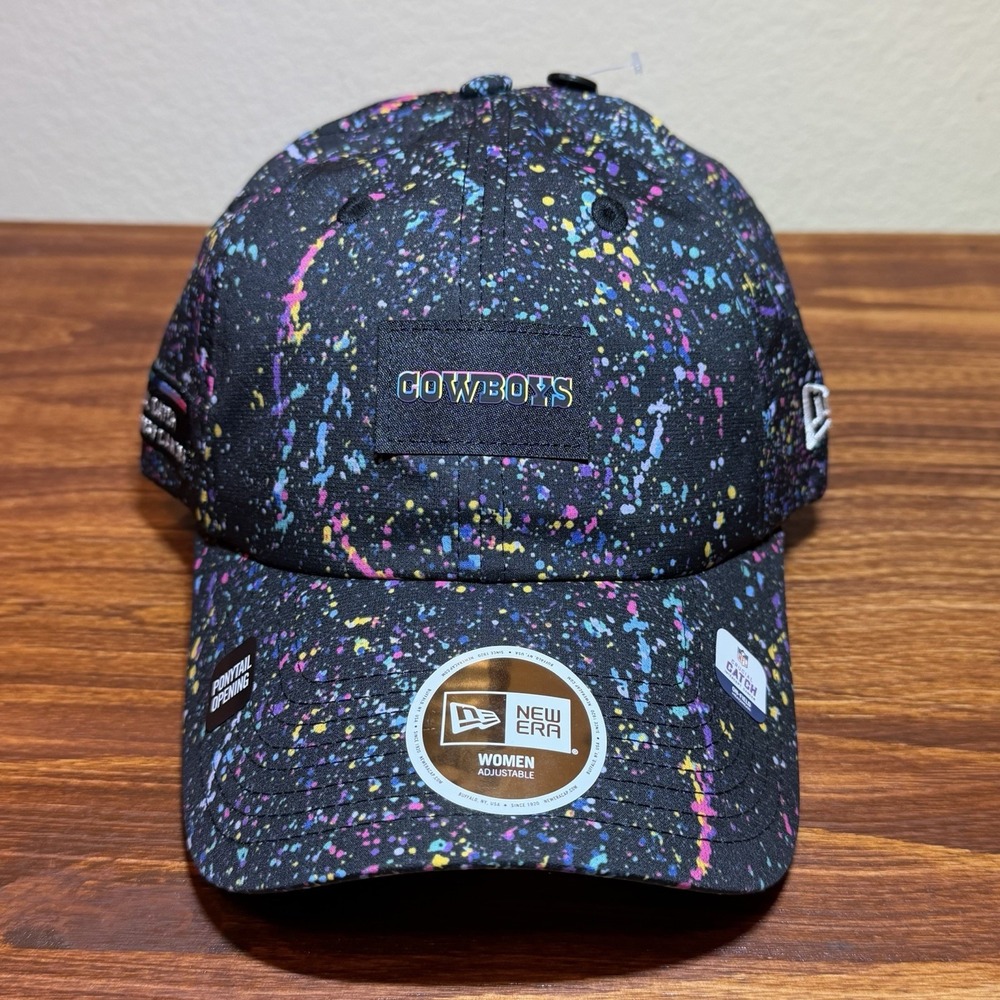 New Era Dallas Cowboys Women's 2025 Crucial Catch Ponytail Adjustable Hat NEW